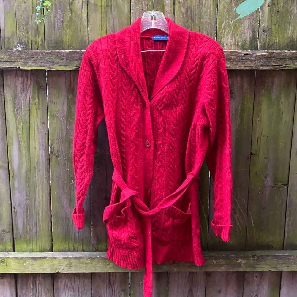 Karen Scott button up cardigan sz. M